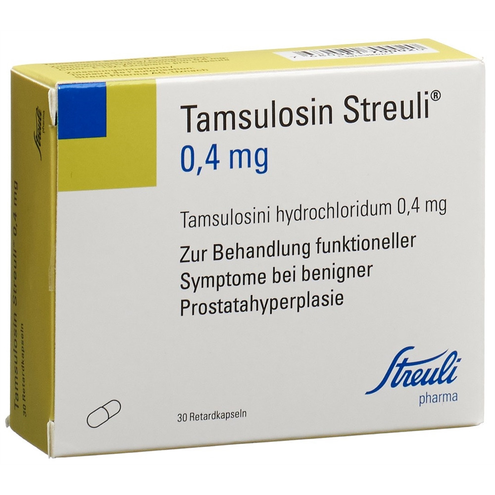 TAMSULOSINE Streuli 0.4 mg, Hauptbild