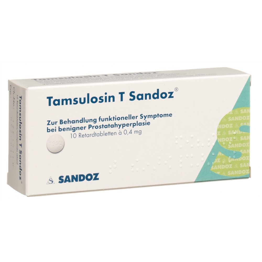 TAMSULOSINE T Sandoz 0.4 mg, Hauptbild