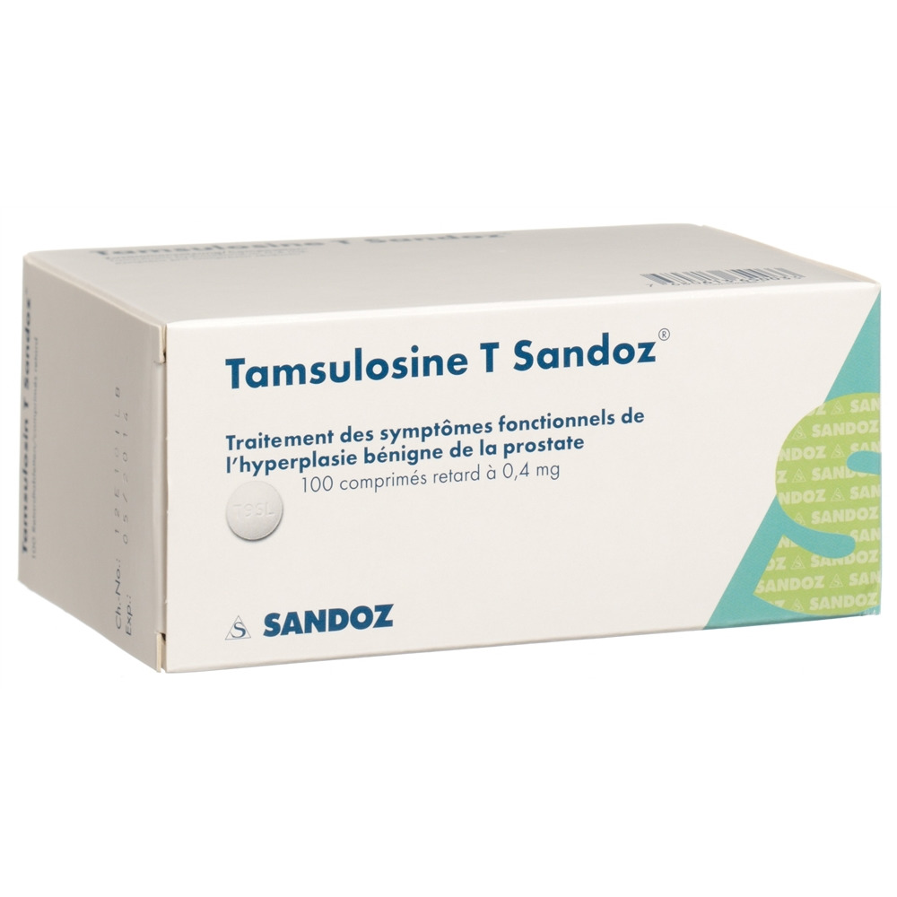 TAMSULOSINE T Sandoz 0.4 mg, Bild 2 von 2