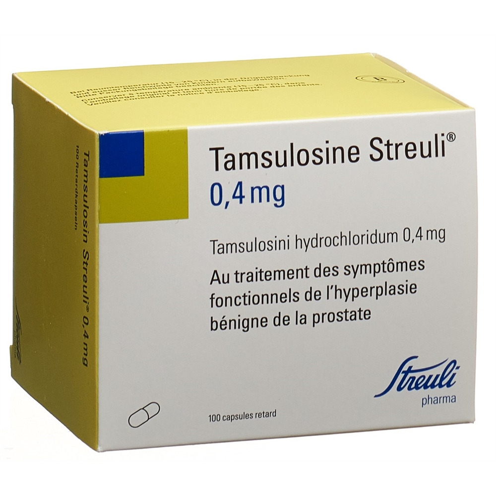 TAMSULOSINE Streuli 0.4 mg, image 2 sur 2