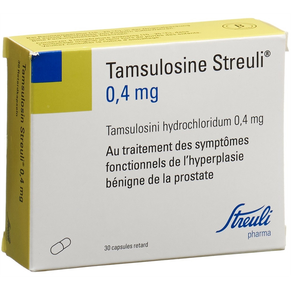 TAMSULOSINE Streuli 0.4 mg, image 2 sur 2