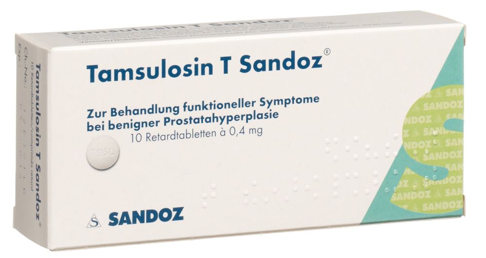 TAMSULOSINE T Sandoz 0.4 mg, image principale