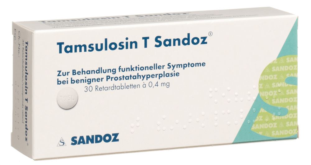 TAMSULOSINE T Sandoz 0.4 mg, image principale