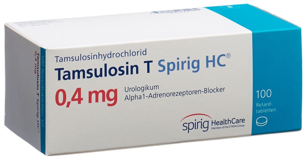 TAMSULOSINE Spirig HC 0.4 mg, image principale