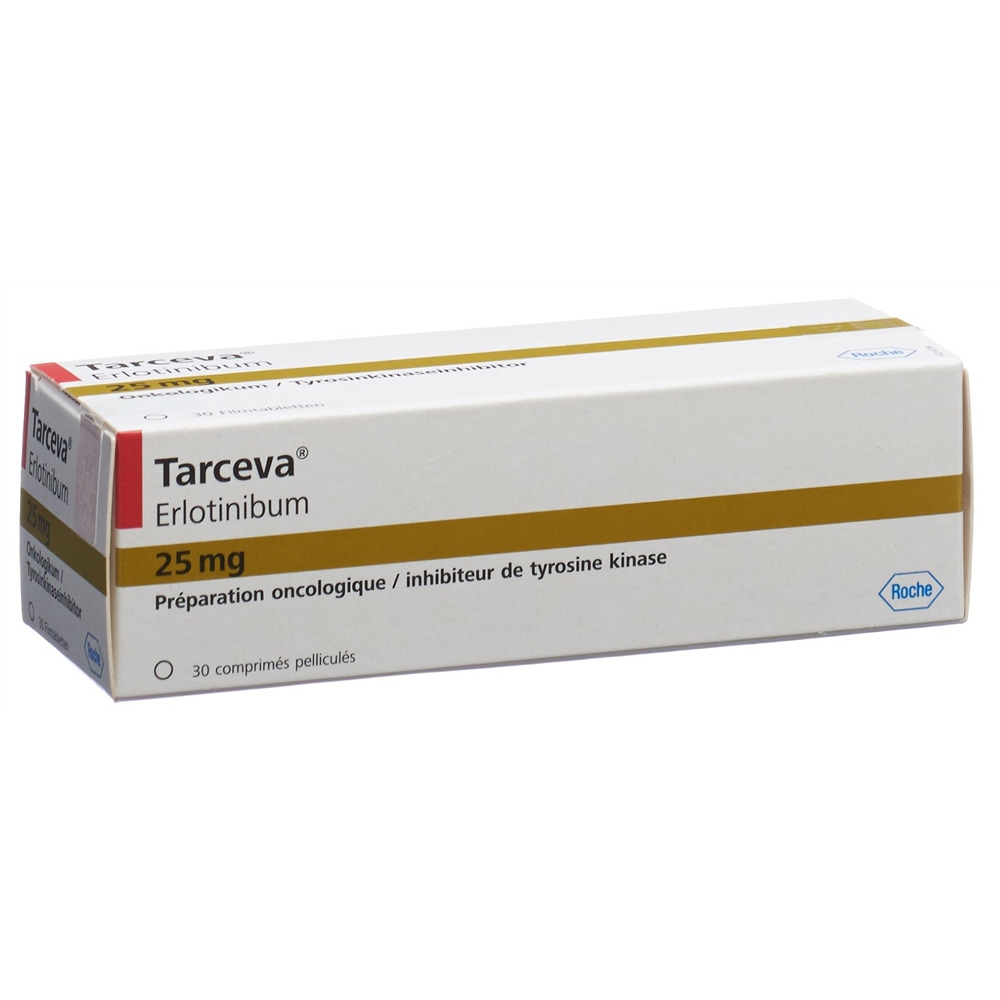 TARCEVA cpr pell 25 mg blist 30 pce, image 2 sur 2