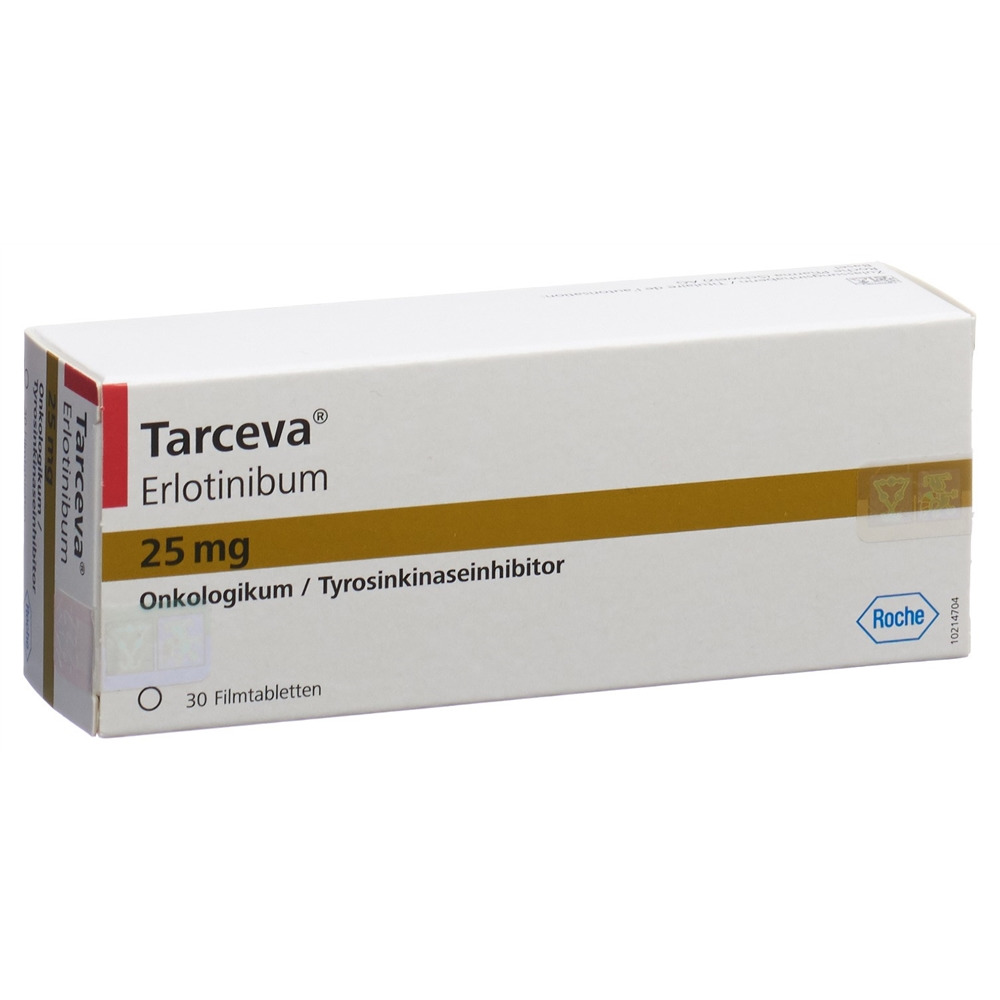 TARCEVA cpr pell 25 mg blist 30 pce