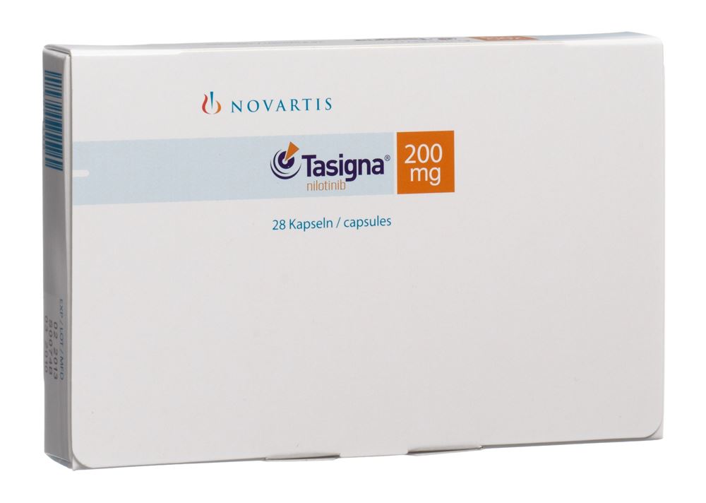 TASIGNA caps 200 mg blist 28 pce, image principale