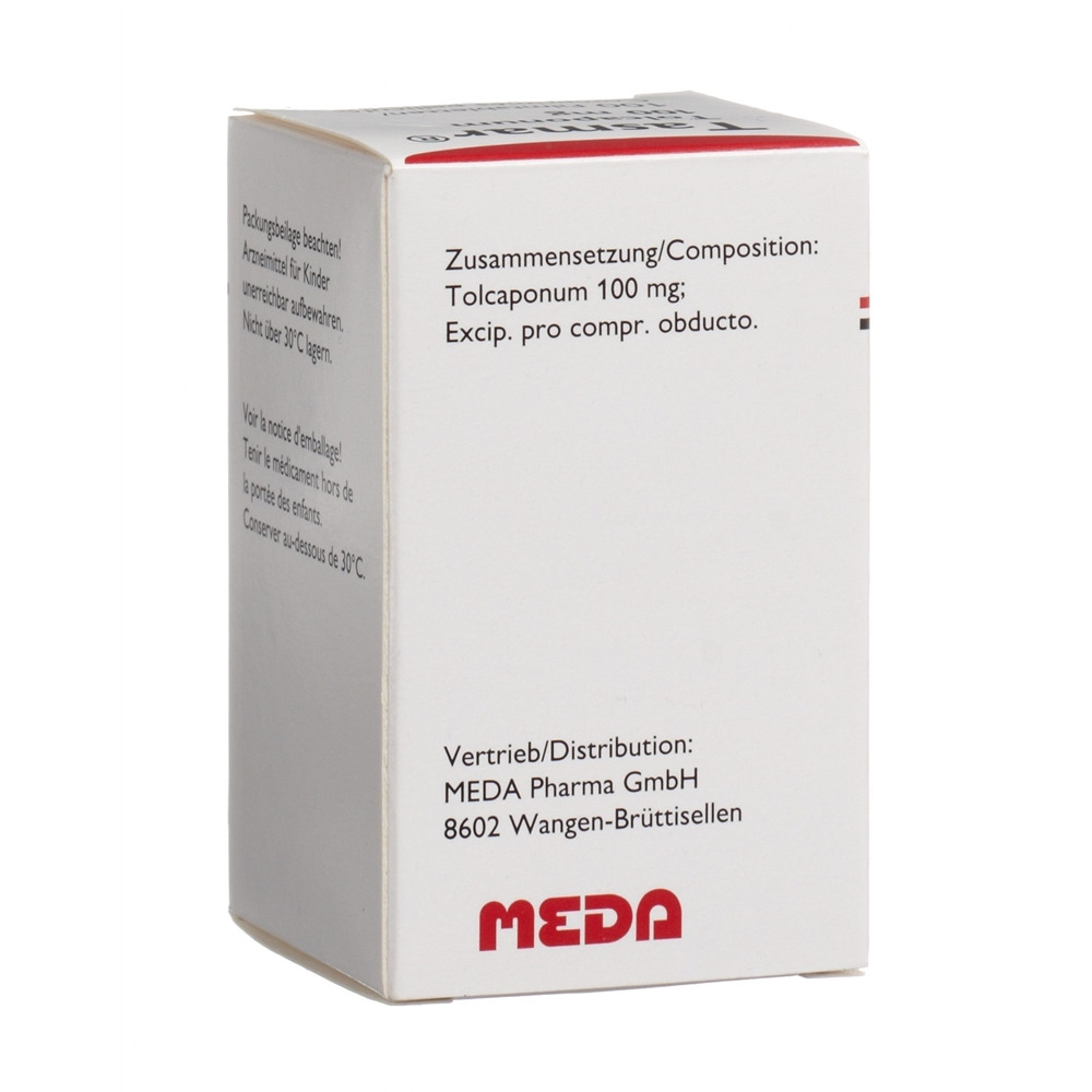 TASMAR cpr pell 100 mg fl 100 pce, image 2 sur 2