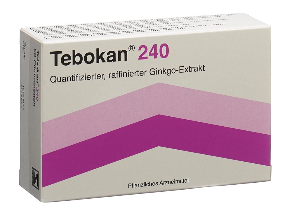 Tebokan cpr pell 240 mg blist 60 pce, image principale