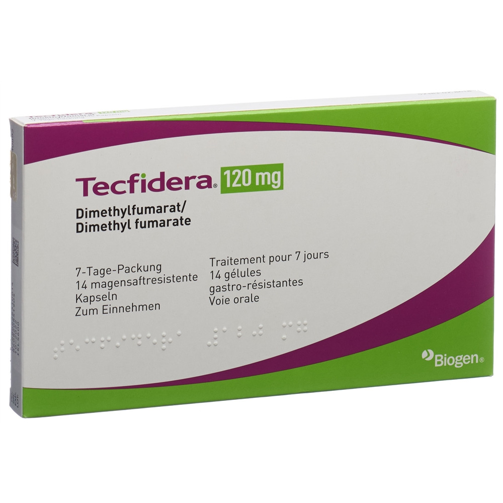 TECFIDERA caps 120 mg blist 14 pce, image principale