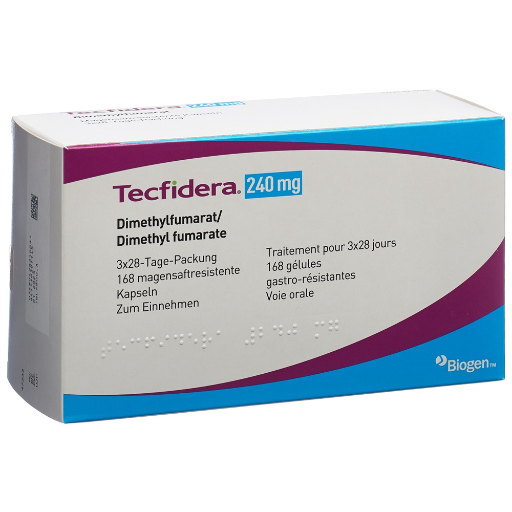 TECFIDERA Kaps 240 mg Blist 168 Stk, Hauptbild