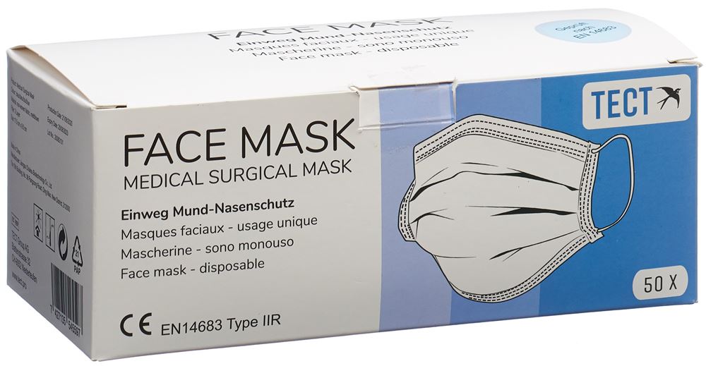 Tect masques médicaux