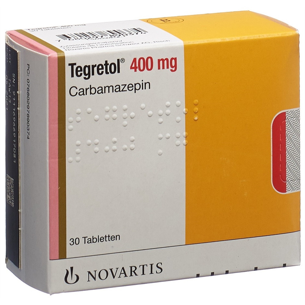 TEGRETOL cpr 400 mg blist 30 pce, image principale