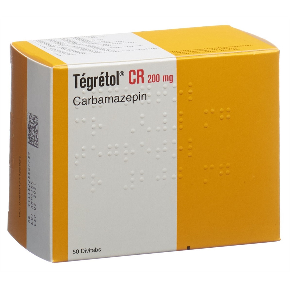 TEGRETOL CR 200 mg, image principale