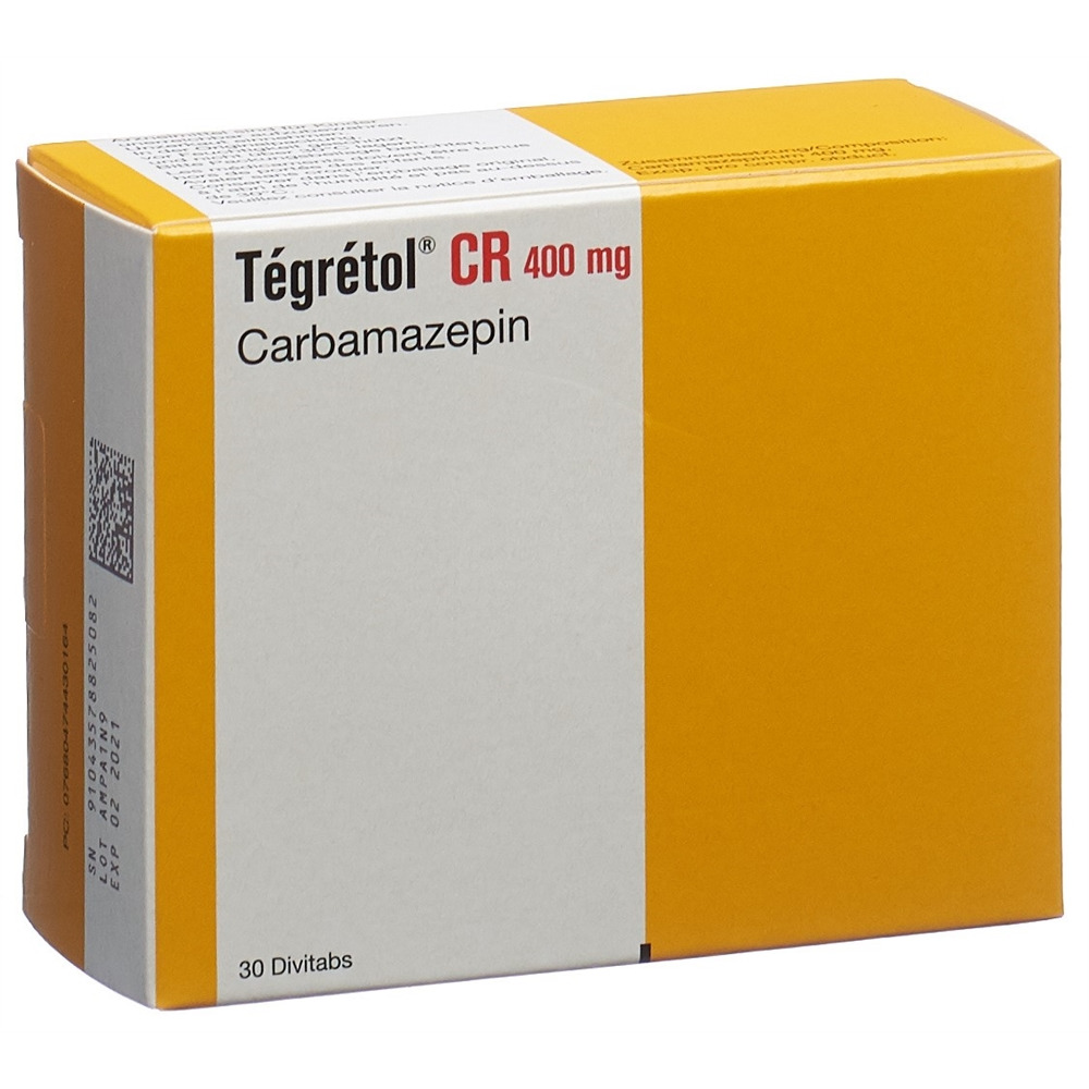 TEGRETOL CR 400 mg, image 2 sur 2