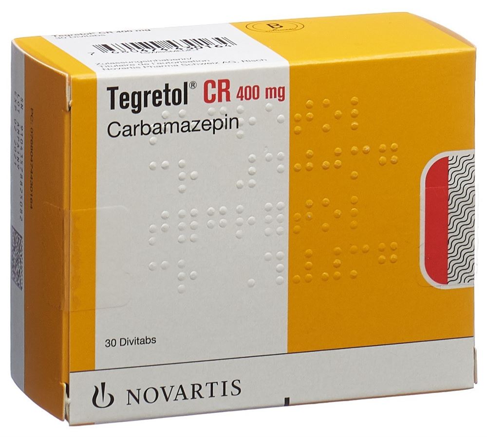 TEGRETOL CR 400 mg, image principale
