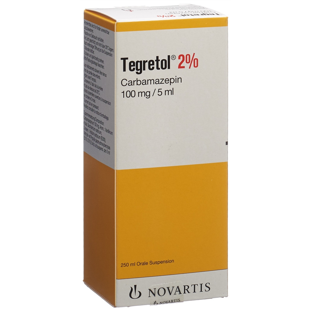 TEGRETOL susp 2 % fl 250 ml, image principale