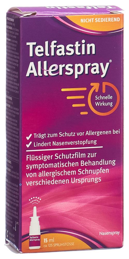 TELFASTIN Nasenspray Fl 15 ml, Hauptbild