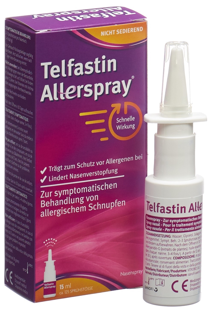 TELFASTIN spray nasal fl 15 ml, image 2 sur 5