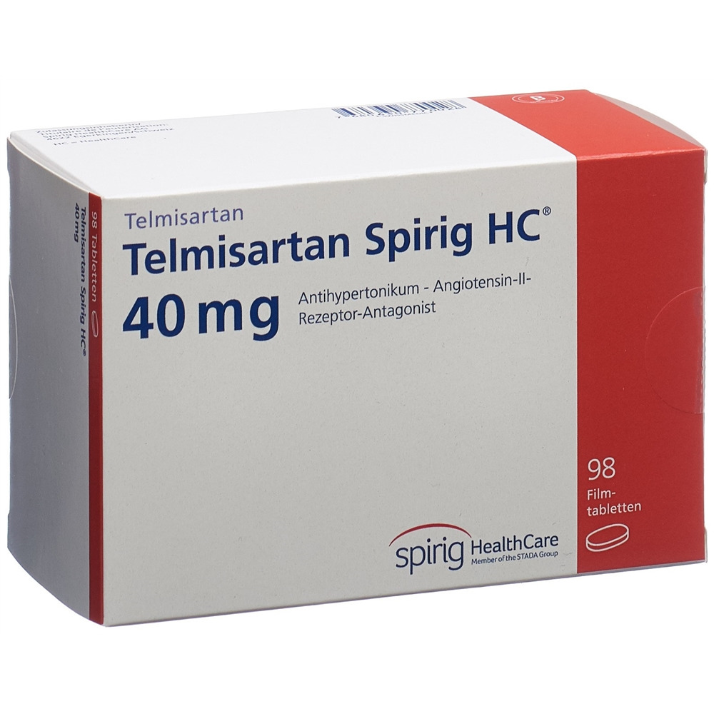 TELMISARTAN Spirig HC 40 mg, image principale