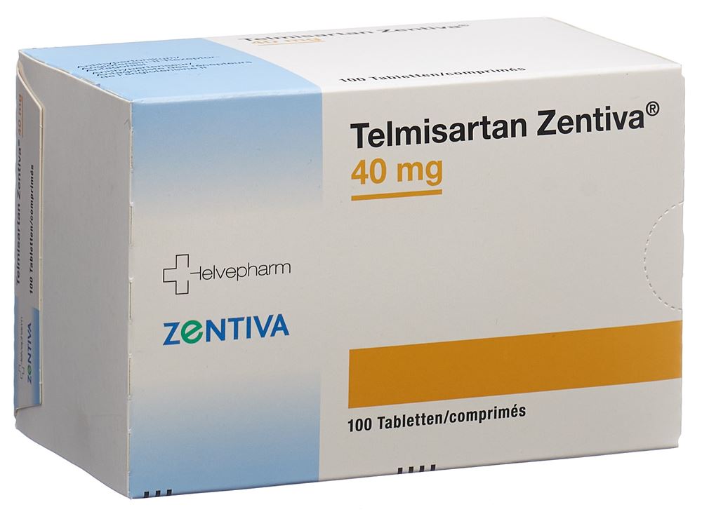 TELMISARTAN Zentiva 40 mg, image principale