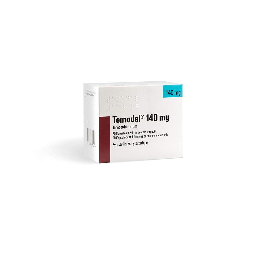 TEMODAL Kaps 140 mg Btl 20 Stk, Hauptbild