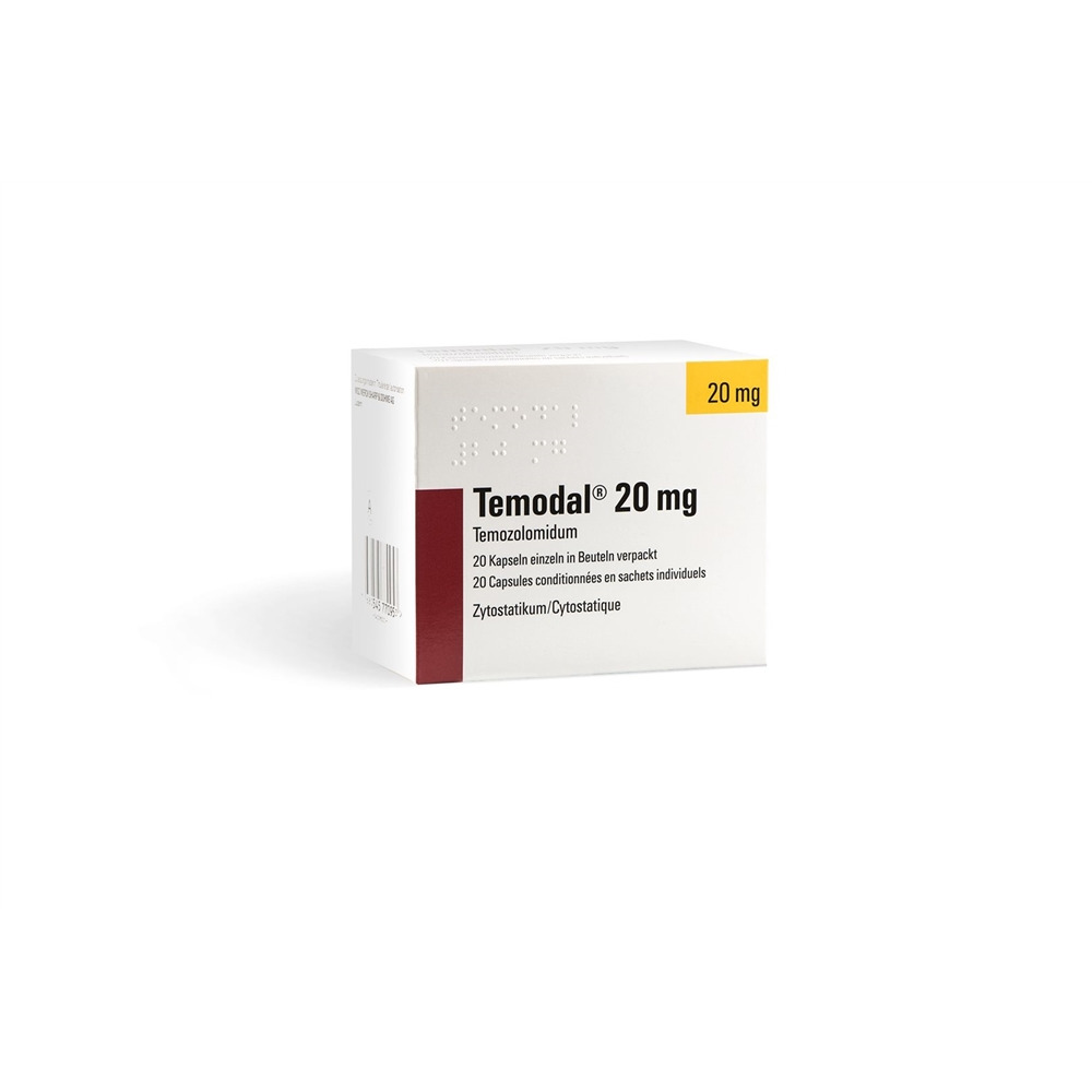 TEMODAL Kaps 20 mg Btl 20 Stk, Hauptbild