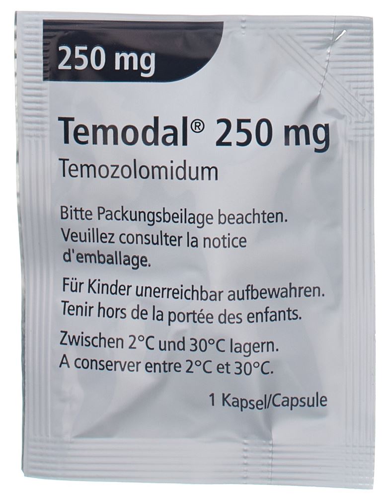 TEMODAL Kaps 250 mg Btl 5 Stk, Bild 2 von 3
