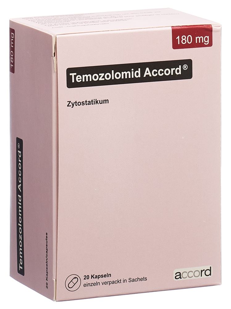 TEMOZOLOMIDE Accord 180 mg, image principale