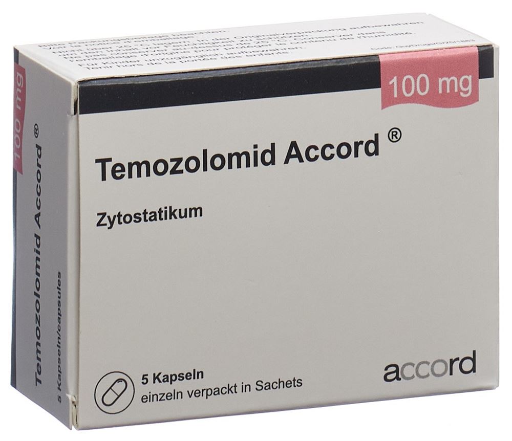 TEMOZOLOMIDE Accord 100 mg, image principale