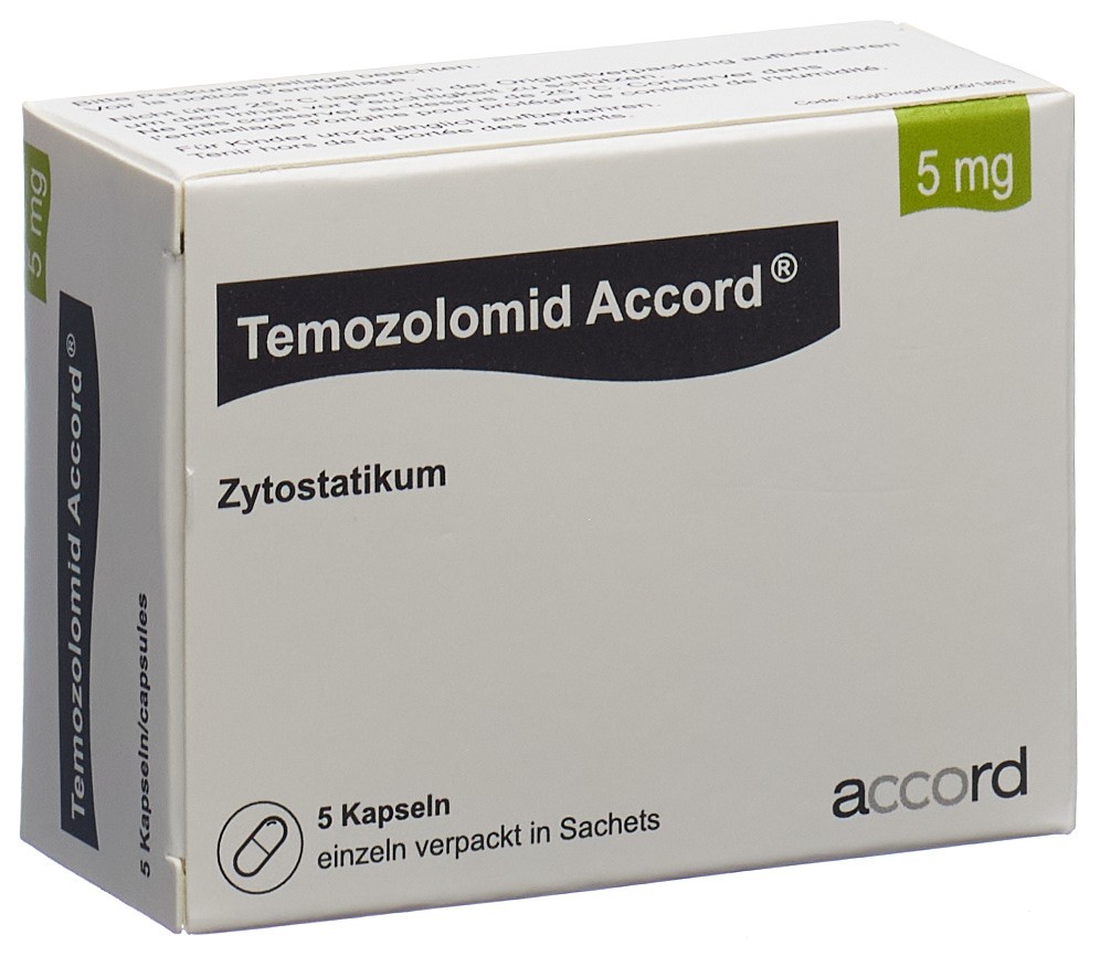 TEMOZOLOMIDE Accord 5 mg, image principale