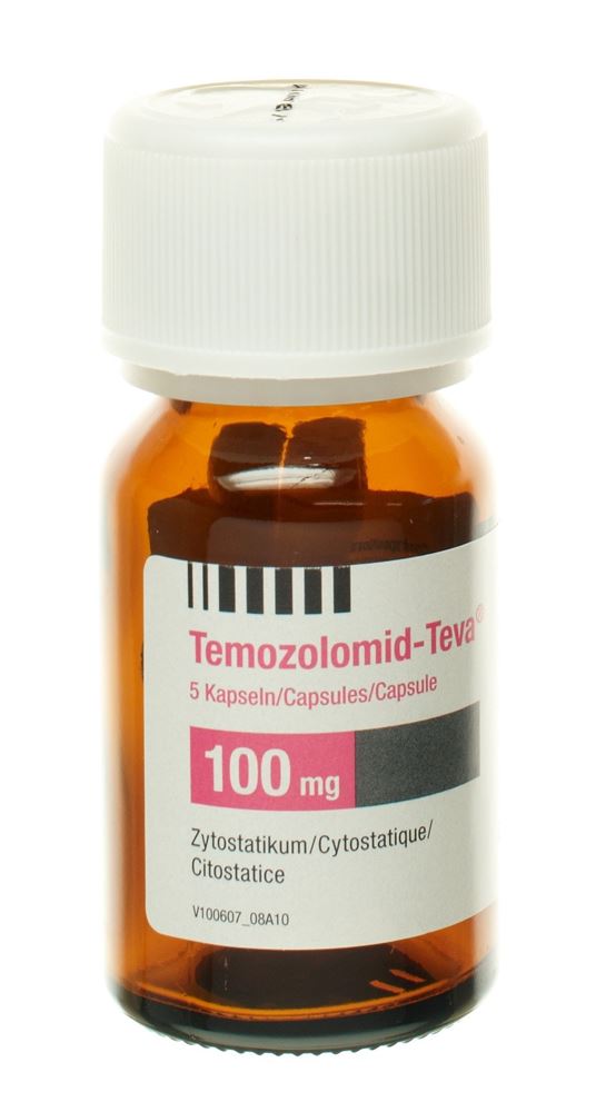 TEMOZOLOMIDE Teva 100 mg, image principale