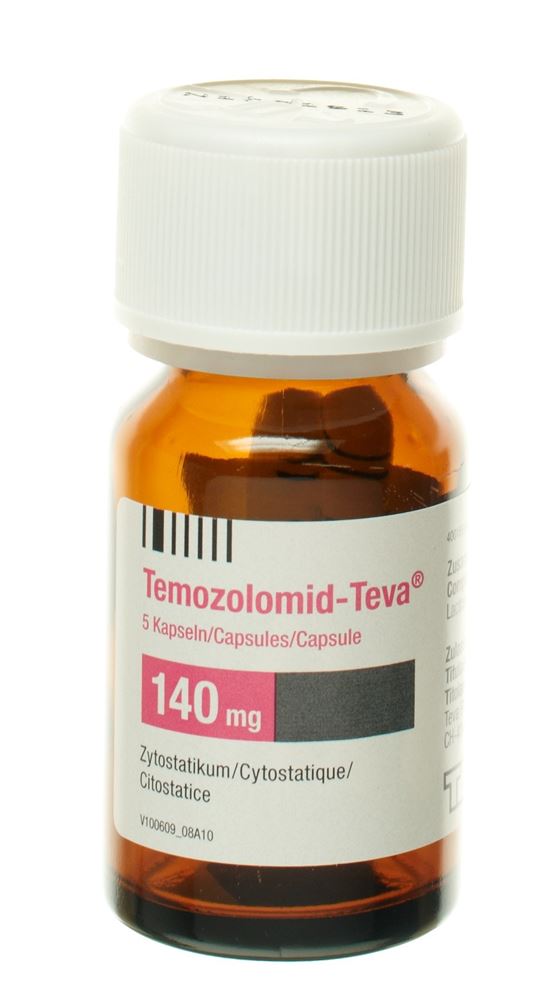 Temozolomid-Teva Teva 140 mg, image principale Temozolomid-Teva Teva 140 mg, image principale