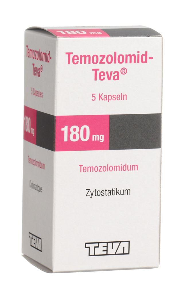 TEMOZOLOMIDE Teva 180 mg, image principale