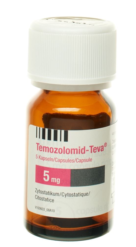 TEMOZOLOMIDE Teva 5 mg, image principale