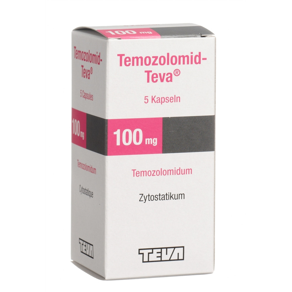 TEMOZOLOMIDE Teva 100 mg, Hauptbild