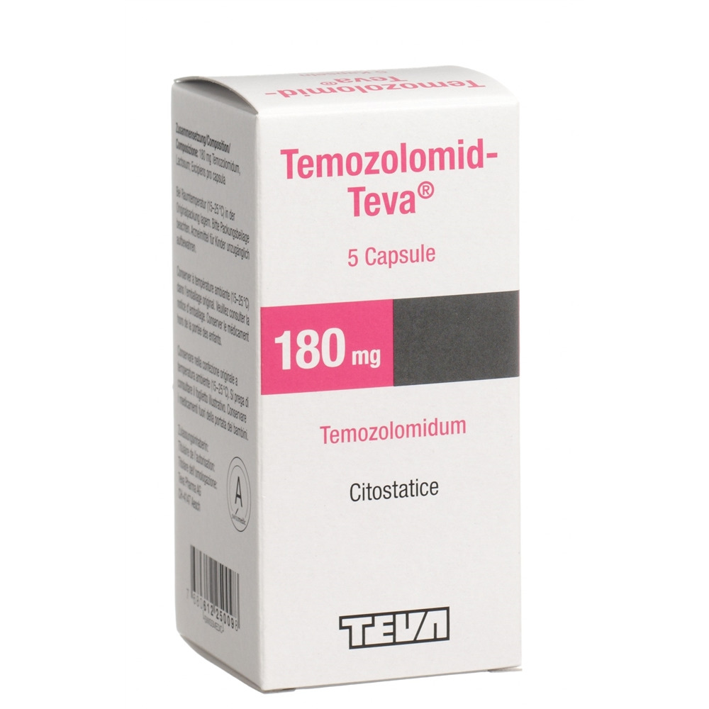 TEMOZOLOMIDE Teva 180 mg, Bild 2 von 2