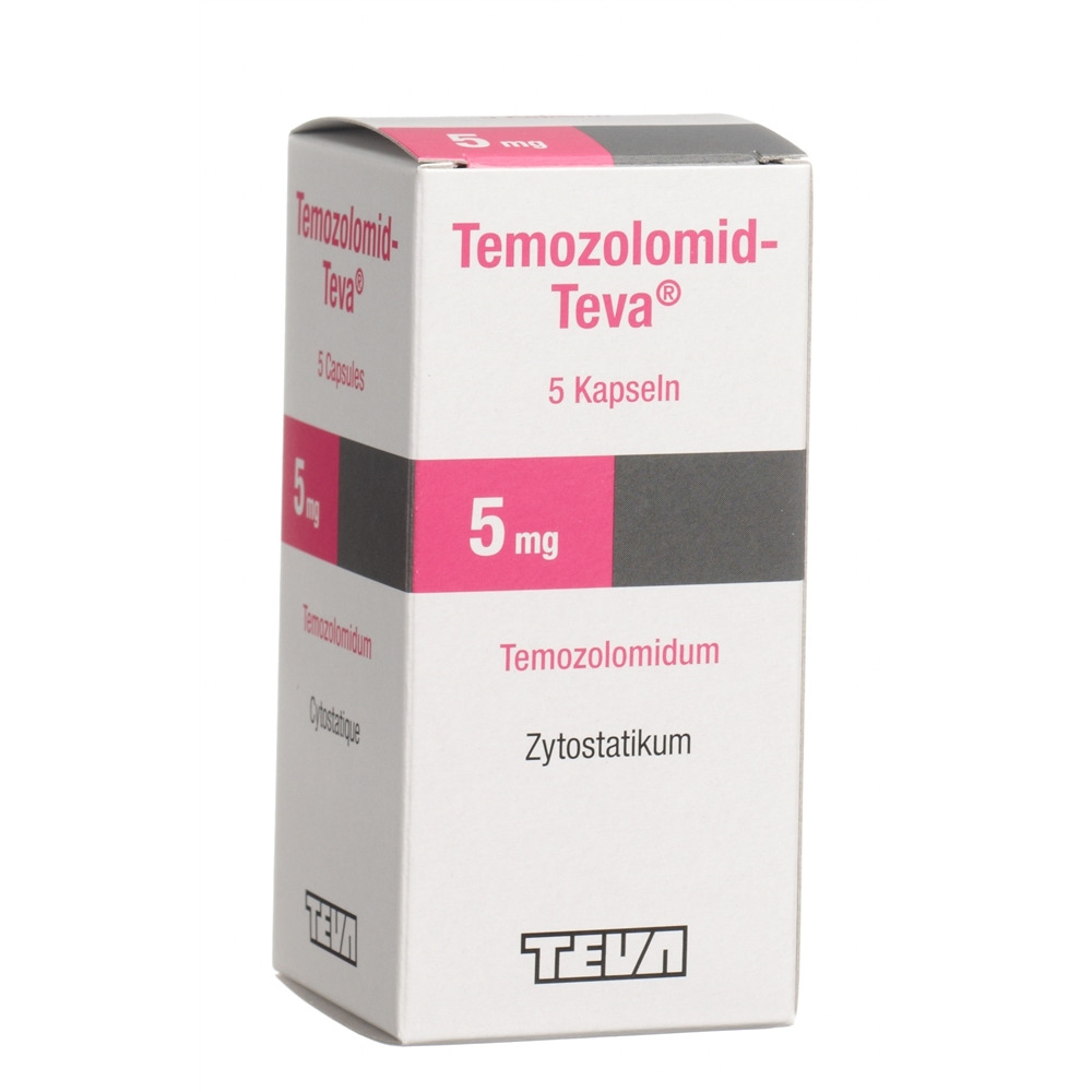 TEMOZOLOMIDE Teva 5 mg, Hauptbild