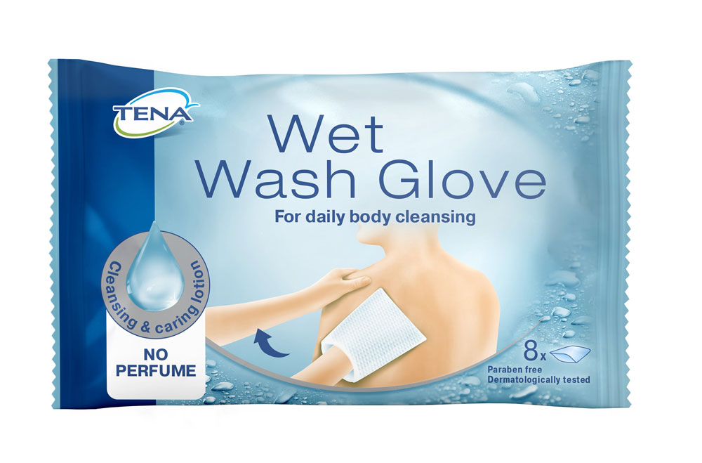 TENA Wet Wash Glove, image principale