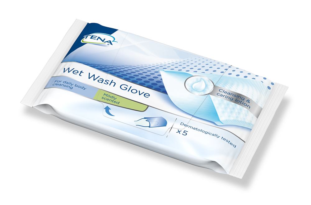 TENA Wet Wash Glove, Hauptbild TENA Wet Wash Glove, Hauptbild