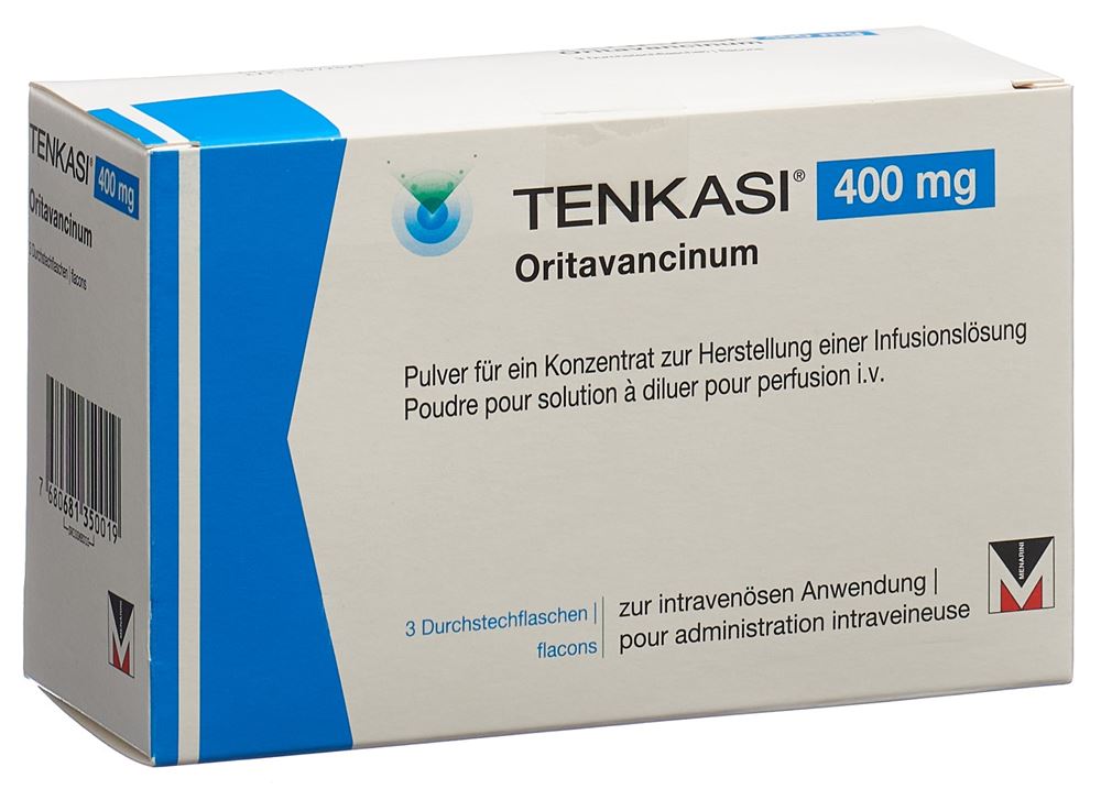 TENKASI subst sèche 400 mg flac 3 pce, image principale