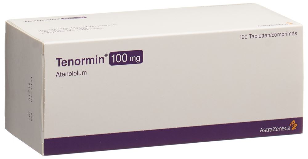 TENORMIN Tabl 100 mg Blist 100 Stk, Hauptbild