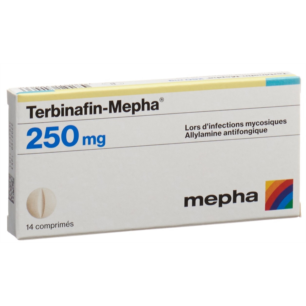 TERBINAFINE Mepha 250 mg, image 2 sur 2