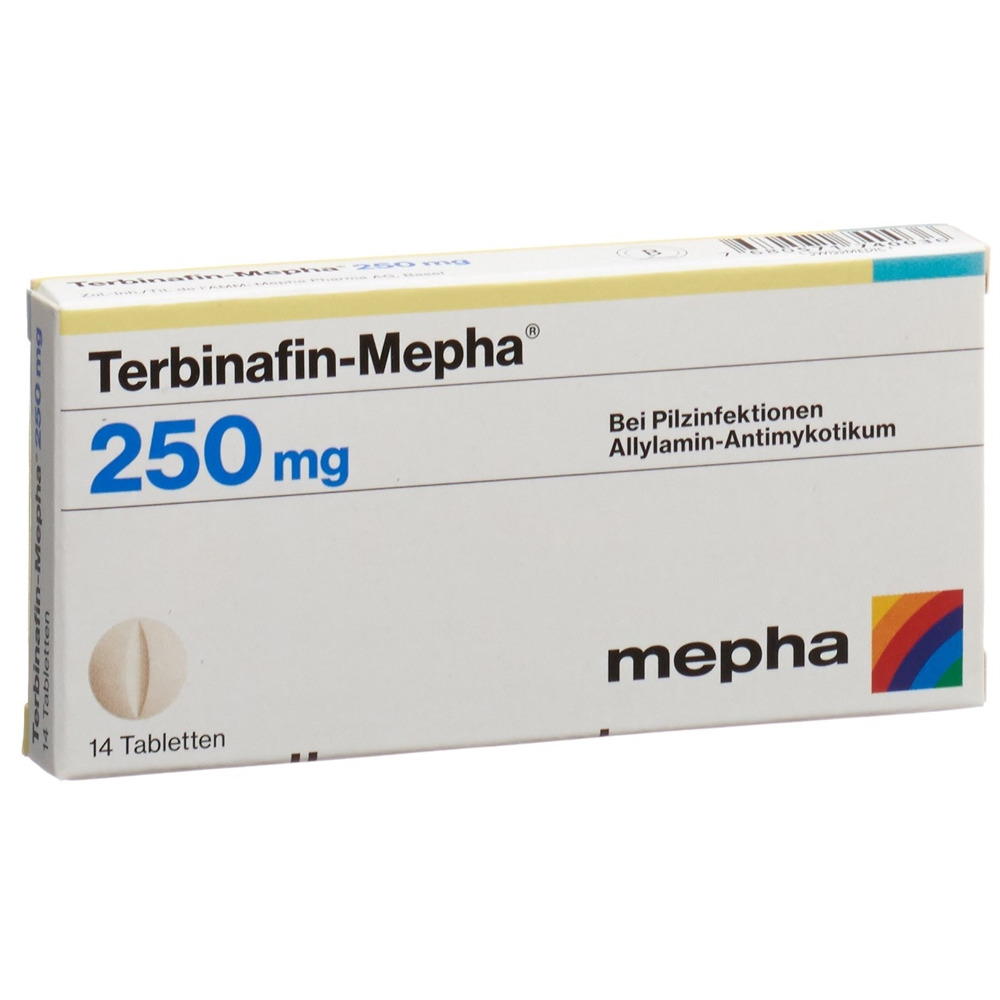 TERBINAFINE Mepha 250 mg, image principale