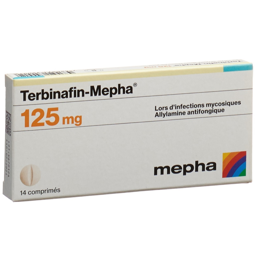 TERBINAFINE Mepha 125 mg, Bild 2 von 2