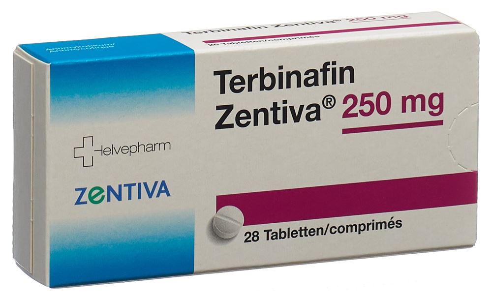 TERBINAFINE Zentiva 250 mg, Hauptbild