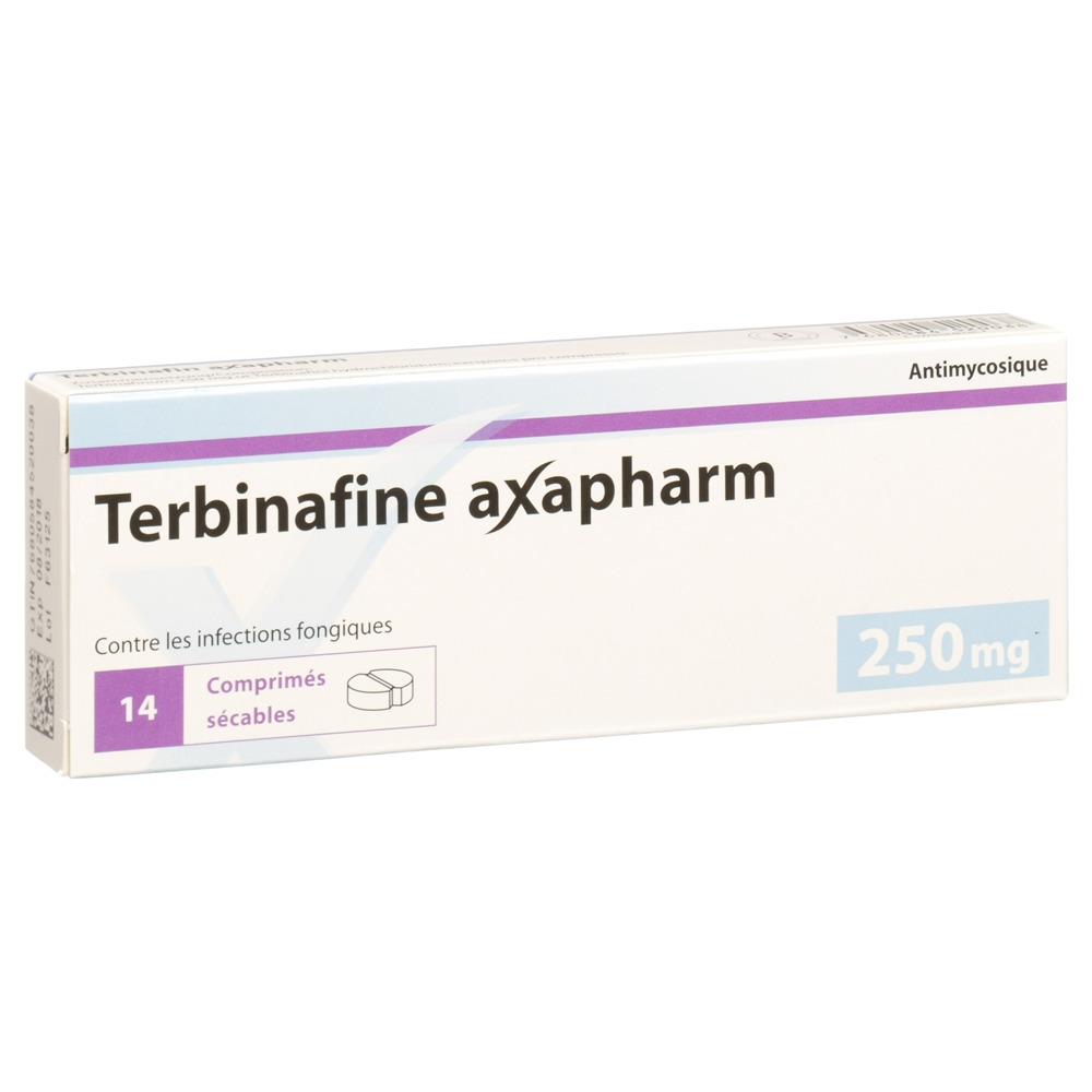 TERBINAFINE Axapharm 250 mg, image 2 sur 2