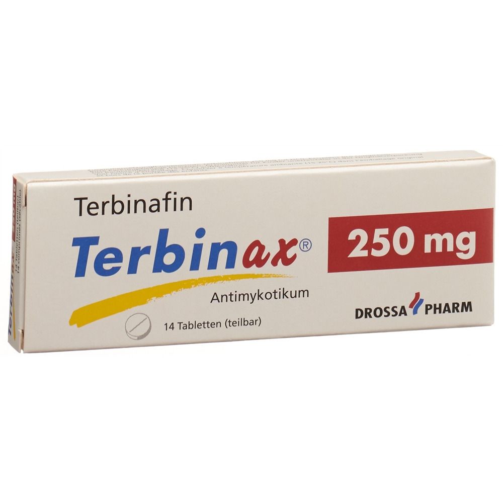 TERBINAX cpr 250 mg blist 14 pce, image principale