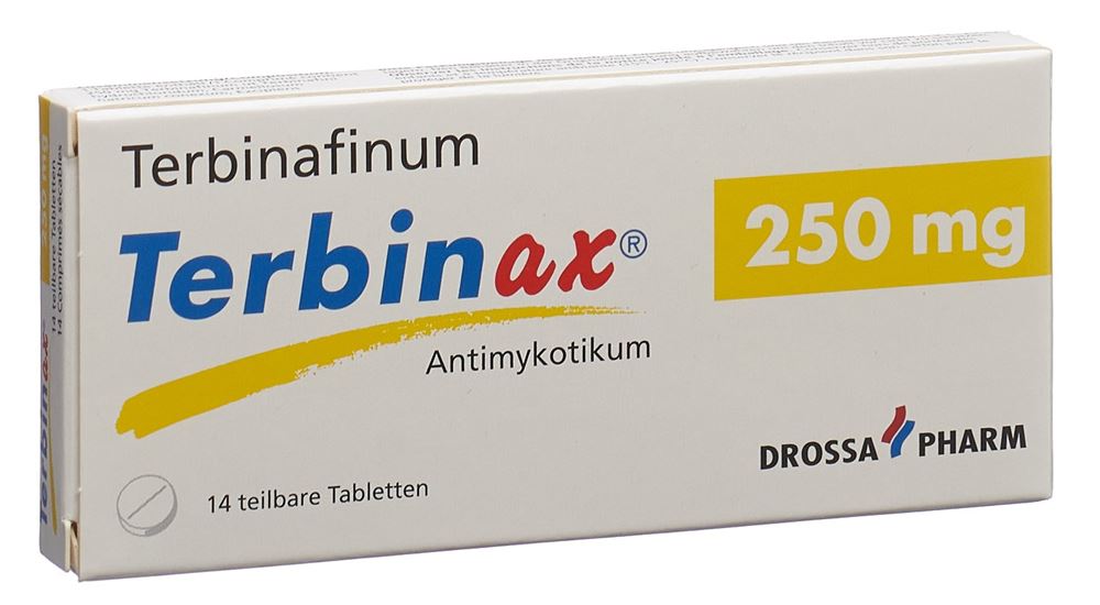 TERBINAX cpr 250 mg blist 14 pce, image principale
