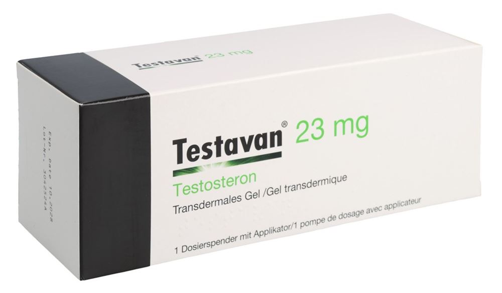 TESTAVAN gel 23 mg fl dos 85.5 g, image principale